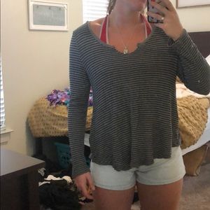 Stripped long sleeve